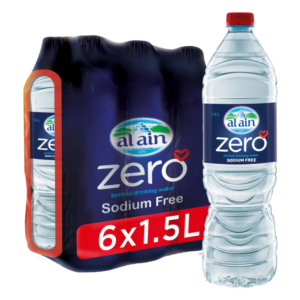 Al Ain Zero Sodium Free Water 1.5 Litres
