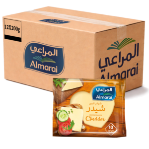 Almarai Cheddar Cheese Slices 200g