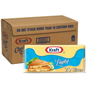 Kraft Sliced Cheese Light