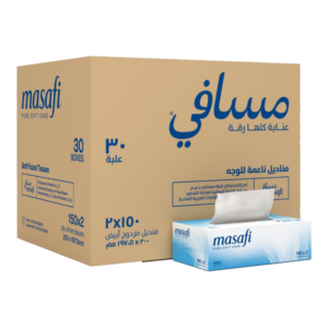 Masafi Facial Tissue 150 Sheets 2 Ply