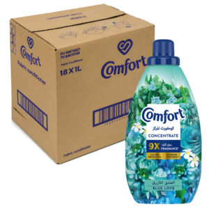Comfort Concentrate Fabric Softener Blue Love 1L
