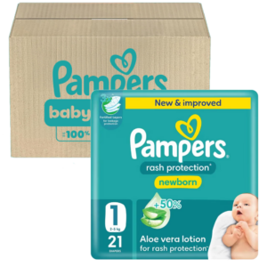 PAMPERS BABY DIAPERS NO.1 (NEW BORN)