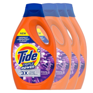 Tide Triple Power Gel Downy Lavender 1.8L